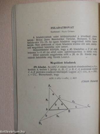 Matematikai Lapok 1952/2.