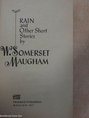 Rain and Other Short Stories