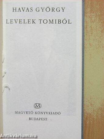 Levelek Tomiból