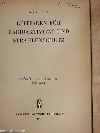 Leitfaden für Radioaktivität und Strahlenschutz