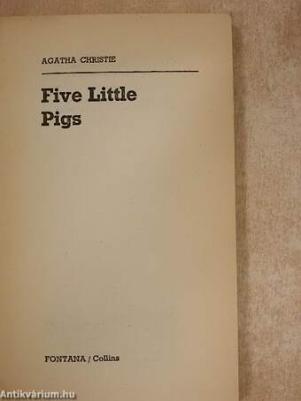 Five Little Pigs