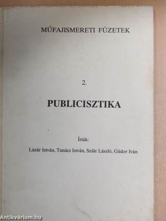 Publicisztika