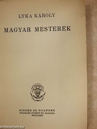 Magyar mesterek