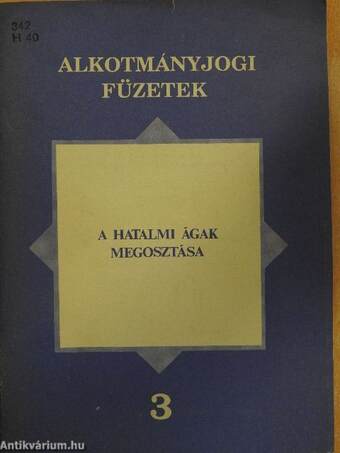 A hatalmi ágak megosztása