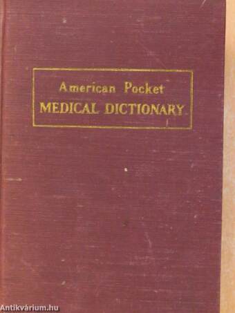 American Pocket Medical Dictionary