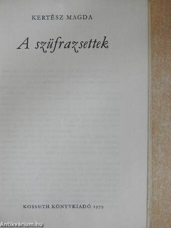 A szüfrazsettek