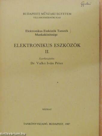 Elektronikus eszközök II.