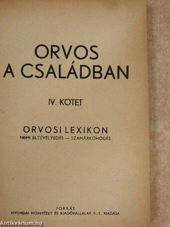 Orvos a családban IV.