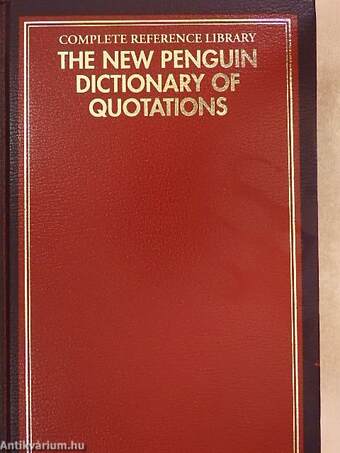 The New Penguin Dictionary of Quotations