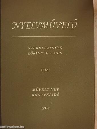 Nyelvművelő