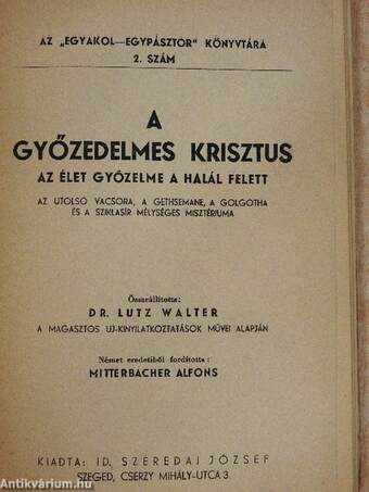 A győzedelmes Krisztus