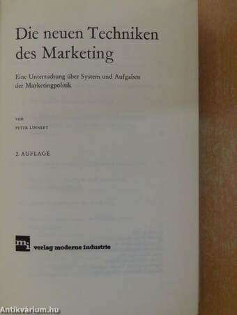 Die neuen Techniken des Marketing