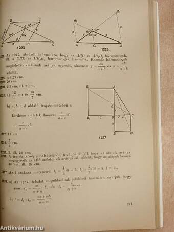 Geometriai feladatok gyűjteménye I.