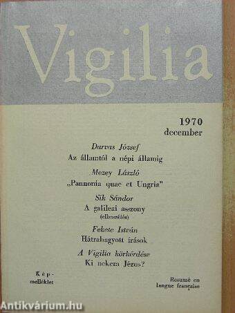 Vigilia 1970. december