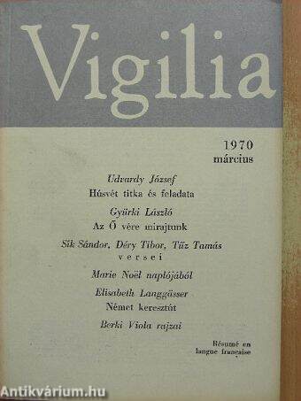 Vigilia 1970. március