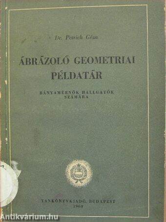 Ábrázoló geometriai példatár