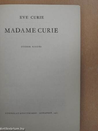 Madame Curie