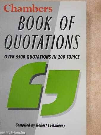 Chambers Book of Quotations