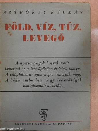 Föld, víz, tűz, levegő