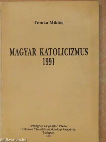 Magyar katolicizmus 1991