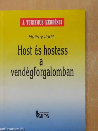 Host és hostess a vendégforgalomban