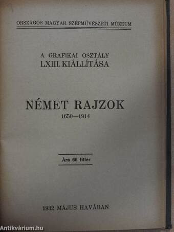 Miniaturák és olasz rajzok/Német rajzok 1400-1650/Német rajzok 1650-1914/Németalföldi rajzok XV-XIX. század/Francia rajzok XV-XIX. századA Majovszky-gyüjtemény