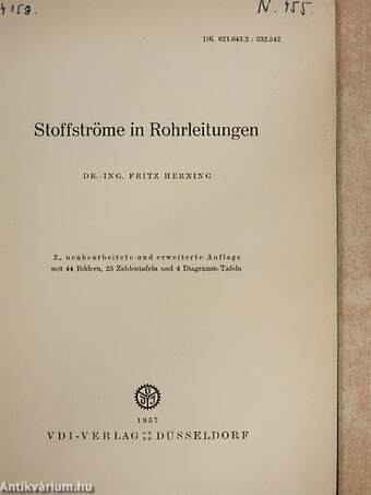 Stoffströme in Rohrleitungen