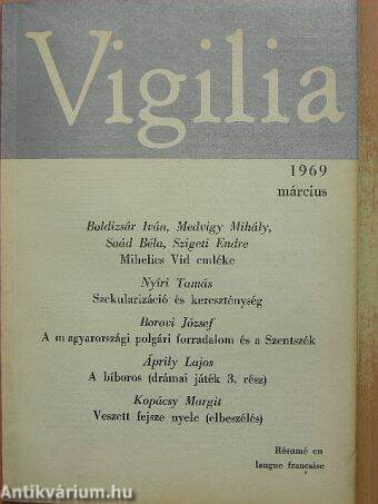 Vigilia 1969. március