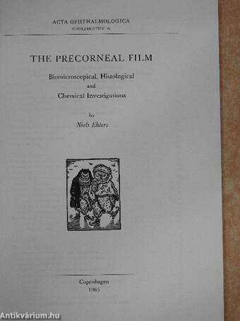 The Precorneal Film