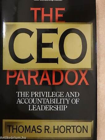 The CEO Paradox