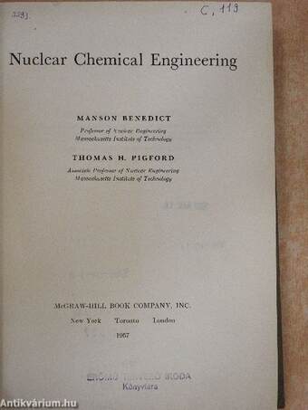 Nuclear Chemical Engineering