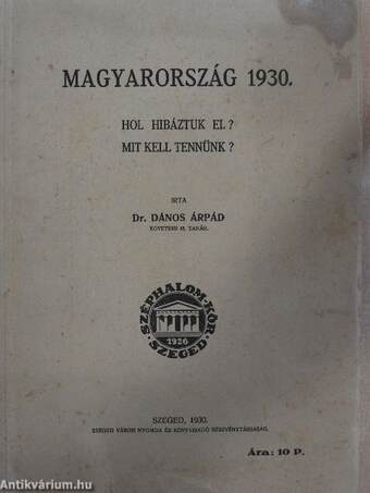 Magyarország 1930.