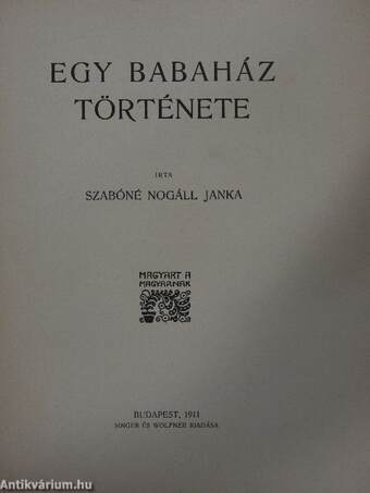 Zsófika naplója - Egy babaház története