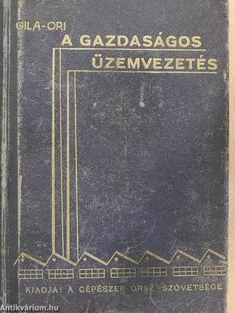 A gazdaságos üzemvezetés