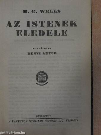 Az istenek eledele