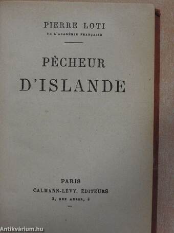 Pécheur d'Islande