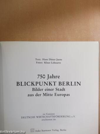 750 Jahre Blickpunkt Berlin