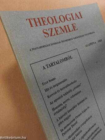 Theologiai Szemle 1993/3.