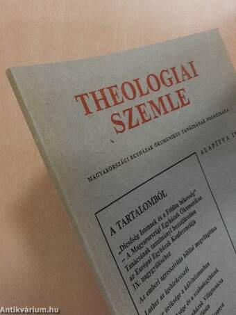 Theologiai Szemle 1986/5.