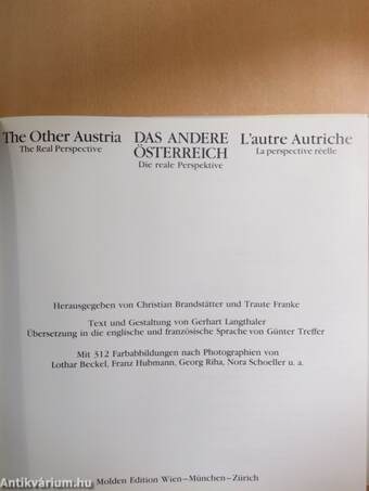 The Other Austria/Das andere Österreich/L'autre Autriche