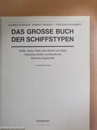 Das Grosse Buch der Schiffstypen