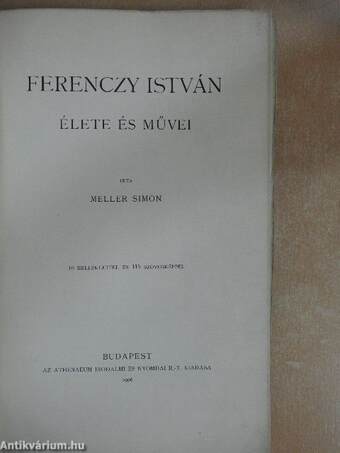 Ferenczy István élete és művei