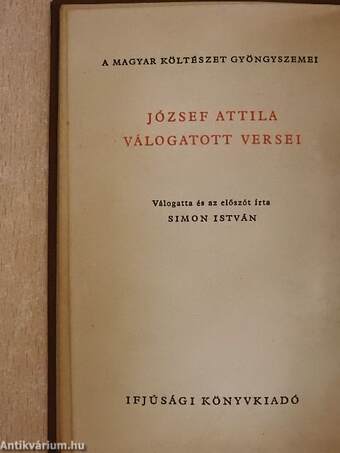 József Attila válogatott versei