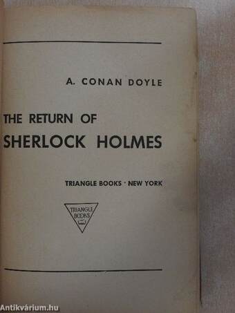 The return of Sherlock Holmes