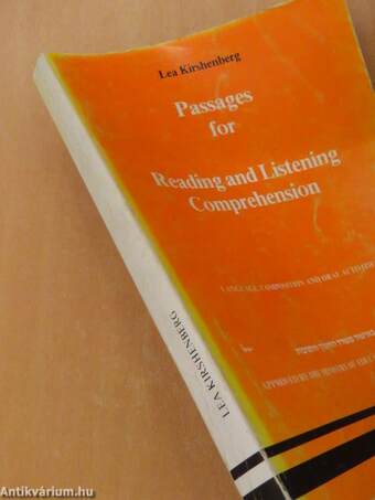 Passages for Reading and Listening Comprehension