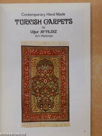 Contemporary Hand Made Turkish Carpets