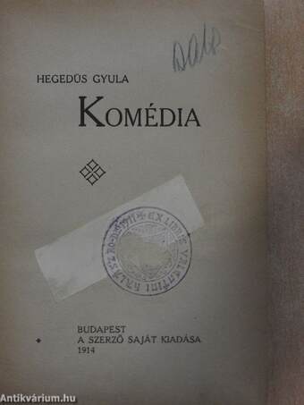 Komédia