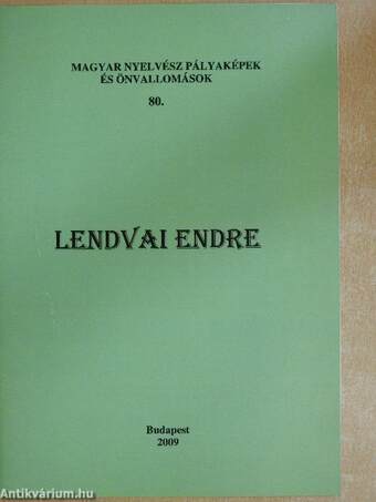 Lendvai Endre