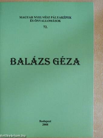 Balázs Géza