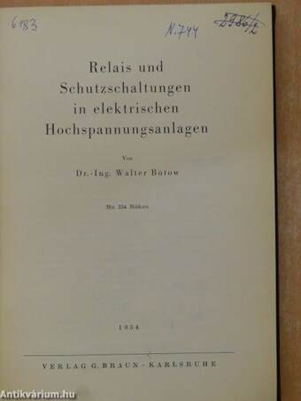 Relais und Schutzschaltungen in elektrischen Hochspannungsanlagen